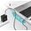 Kabel USB Choetech USB-C - USB-C 1.8 m Srebrny (6971824973099)