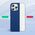 Ugreen Ugreen Protective Silicone Case gumowe elastyczne silikonowe etui pokrowiec iPhone 13 Pro Max niebieski