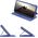 Dux Ducis DUX DUCIS Skin X kabura etui pokrowiec z klapką Samsung Galaxy S22+ (S22 Plus) niebieski