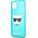 Karl Lagerfeld Etui Karl Lagerfeld KLHCP13SCHTRB Apple iPhone 13 mini niebieski/blue hardcase Glitter Choupette Fluo