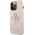 Guess Guess GUHCP13L4GMGPI iPhone 13 Pro / 13 6,1" różowy/pink hardcase 4G Big Metal Logo
