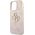 Guess Guess GUHCP13L4GMGPI iPhone 13 Pro / 13 6,1" różowy/pink hardcase 4G Big Metal Logo