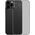 Baseus Baseus Frosted Glass Case etui pokrowiec do iPhone 13 Pro sztywna obudowa z żelową ramką czarny (ARWS000401)