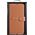 iCarer iCarer Haitang Leather Wallet Case skórzane etui do Samsung Galaxy S22+ (S22 Plus) portfel obudowa pokrowiec brązowy (AKSM05BN)