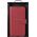 iCarer iCarer Haitang Leather Wallet Case skórzane etui do Samsung Galaxy S22+ (S22 Plus) portfel obudowa pokrowiec czerwony (AKSM05RD)