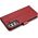 iCarer iCarer Haitang Leather Wallet Case skórzane etui do Samsung Galaxy S22+ (S22 Plus) portfel obudowa pokrowiec czerwony (AKSM05RD)