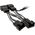 Kolink 4-pin + SATA - 4-pin x4, 0.35m, Μαύρο (PGW-AC-KOL-049)