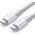 Kabel USB Ugreen USB-C - USB-C 1 m Biały (6957303865512)