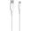 Kabel USB Dudao USB-A - USB-C 1 m Biały (6973687243388)