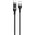 Kabel USB Dudao USB-A - USB-C 1 m Czarny (6973687243678)