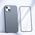 Joyroom Joyroom 360 Full Case etui pokrowiec do iPhone 13 obudowa na tył i przód + szkło hartowane szary (JR-BP927 tarnish)
