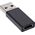 Adapter USB InLine USB-C - USB Czarny  (35810)