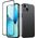 Joyroom Joyroom 360 Full Case etui pokrowiec do iPhone 13 obudowa na tył i przód + szkło hartowane czarny (JR-BP927 black)