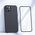 Joyroom Joyroom 360 Full Case etui pokrowiec do iPhone 13 obudowa na tył i przód + szkło hartowane czarny (JR-BP927 black)