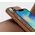 Dux Ducis Dux Ducis Grit skórzane etui do iPhone 14 Max elegancki pokrowiec ze sztucznej skóry (kompatybilne z MagSafe) brązowy