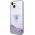 Guess Etui Guess GUHCP14MLFCTPU Apple iPhone 14 Plus fioletowy/purple hardcase Liquid Glitter Palm Collection