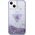 Guess Etui Guess GUHCP14MLFCTPU Apple iPhone 14 Plus fioletowy/purple hardcase Liquid Glitter Palm Collection