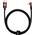 Kabel USB Baseus USB-C - Lightning 1 m Czarno-czerwony (BSU3619)