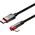 Kabel USB Baseus USB-C - Lightning 1 m Czarno-czerwony (BSU3619)