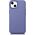 iCarer iCarer Case Leather pokrowiec etui z naturalnej skóry do iPhone 14 jasnofioletowy (WMI14220705-LP) (kompatybilne z MagSafe)