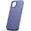 iCarer iCarer Case Leather pokrowiec etui z naturalnej skóry do iPhone 14 jasnofioletowy (WMI14220705-LP) (kompatybilne z MagSafe)