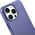 iCarer iCarer Case Leather pokrowiec etui z naturalnej skóry do iPhone 14 Pro Max jasnofioletowy (WMI14220708-LP) (kompatybilne z MagSafe)