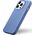 iCarer iCarer Litchi Premium Leather Case skórzane etui iPhone 14 Pro magnetyczne z MagSafe jasnoniebieski (WMI14220710-LB)