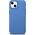 iCarer iCarer Litchi Premium Leather Case skórzane etui iPhone 14 Plus magnetyczne z MagSafe jasnoniebieski (WMI14220711-LB)