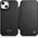 iCarer iCarer CE Premium Leather Folio Case skórzane etui iPhone 14 Plus z klapką magnetyczne MagSafe czarny (WMI14220715-BK)