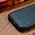 iCarer iCarer Leather Oil Wax etui pokryte naturalną skórą do iPhone 14 (kompatybilne z MagSafe) niebieski (WMI14220717-BU)