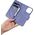 iCarer iCarer Wallet Case 2in1 etui iPhone 14 Pro skórzany pokrowiec z klapką Anti-RFID jasnofioletowy (WMI14220726-LP)
