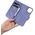 iCarer iCarer Wallet Case 2in1 etui iPhone 14 Plus skórzany pokrowiec z klapką Anti-RFID jasnofioletowy (WMI14220727-LP)