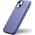 iCarer iCarer Case Leather pokrowiec etui z naturalnej skóry do iPhone 14 Plus jasnofioletowy (kompatybilne z MagSafe)