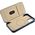 iCarer iCarer CE Oil Wax Premium Leather Folio Case skórzane etui iPhone 14 Plus z klapką magnetyczne MagSafe niebieski (AKI14220707-BU)