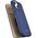 iCarer iCarer CE Premium Leather Folio Case skórzane etui iPhone 14 Plus z klapką magnetyczne MagSafe niebieski (WMI14220715-BU)