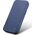 iCarer iCarer CE Premium Leather Folio Case skórzane etui iPhone 14 Plus z klapką magnetyczne MagSafe niebieski (WMI14220715-BU)