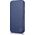 iCarer iCarer CE Premium Leather Folio Case skórzane etui iPhone 14 Plus z klapką magnetyczne MagSafe niebieski (WMI14220715-BU)