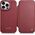 iCarer iCarer CE Premium Leather Folio Case skórzane etui iPhone 14 Pro Max z klapką magnetyczne MagSafe czerwony (WMI14220716-RD)
