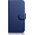 iCarer iCarer Wallet Case 2in1 etui iPhone 14 Pro skórzany pokrowiec z klapką Anti-RFID niebieski (WMI14220726-BU)