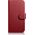 iCarer iCarer Wallet Case 2in1 etui iPhone 14 Pro Max skórzany pokrowiec z klapką Anti-RFID czerwony (WMI14220728-RD)