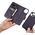 iCarer iCarer Wallet Case 2in1 etui iPhone 14 Plus skórzany pokrowiec z klapką Anti-RFID ciemnofioletowy (WMI14220727-DP)