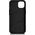 iCarer iCarer Case Leather pokrowiec etui z naturalnej skóry do iPhone 14 Plus czarny (kompatybilne z MagSafe)