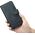 iCarer iCarer Oil Wax Wallet Case 2in1 etui iPhone 14 Pro Max skórzany pokrowiec z klapką Anti-RFID niebieski (WMI14220724-BU)
