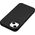 iCarer iCarer Litchi Premium Leather Case skórzane etui iPhone 14 Plus magnetyczne z MagSafe czarny (WMI14220711-BK)