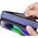iCarer iCarer Wallet Case 2in1 etui iPhone 14 skórzany pokrowiec z klapką Anti-RFID jasnofioletowy (WMI14220725-LP)