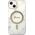 Guess Zestaw Guess GUBPP14SHMEACSH Case+ Charger iPhone 14 6,1" biały/white hard case Marble MagSafe NoSize