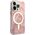 Guess Zestaw Guess GUBPP14LHJEACSP Case+ Charger iPhone 14 Pro 6,1" różowy/pink hard case Jungle MagSafe NoSize