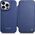 iCarer iCarer CE Premium Leather Folio Case skórzane etui iPhone 14 Pro z klapką magnetyczne MagSafe niebieski (WMI14220714-BU)