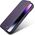 iCarer iCarer CE Premium Leather Folio Case skórzane etui iPhone 14 Plus z klapką magnetyczne MagSafe ciemnofioletowy (WMI14220715-DP)