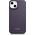 iCarer iCarer CE Premium Leather Folio Case skórzane etui iPhone 14 Plus z klapką magnetyczne MagSafe ciemnofioletowy (WMI14220715-DP)